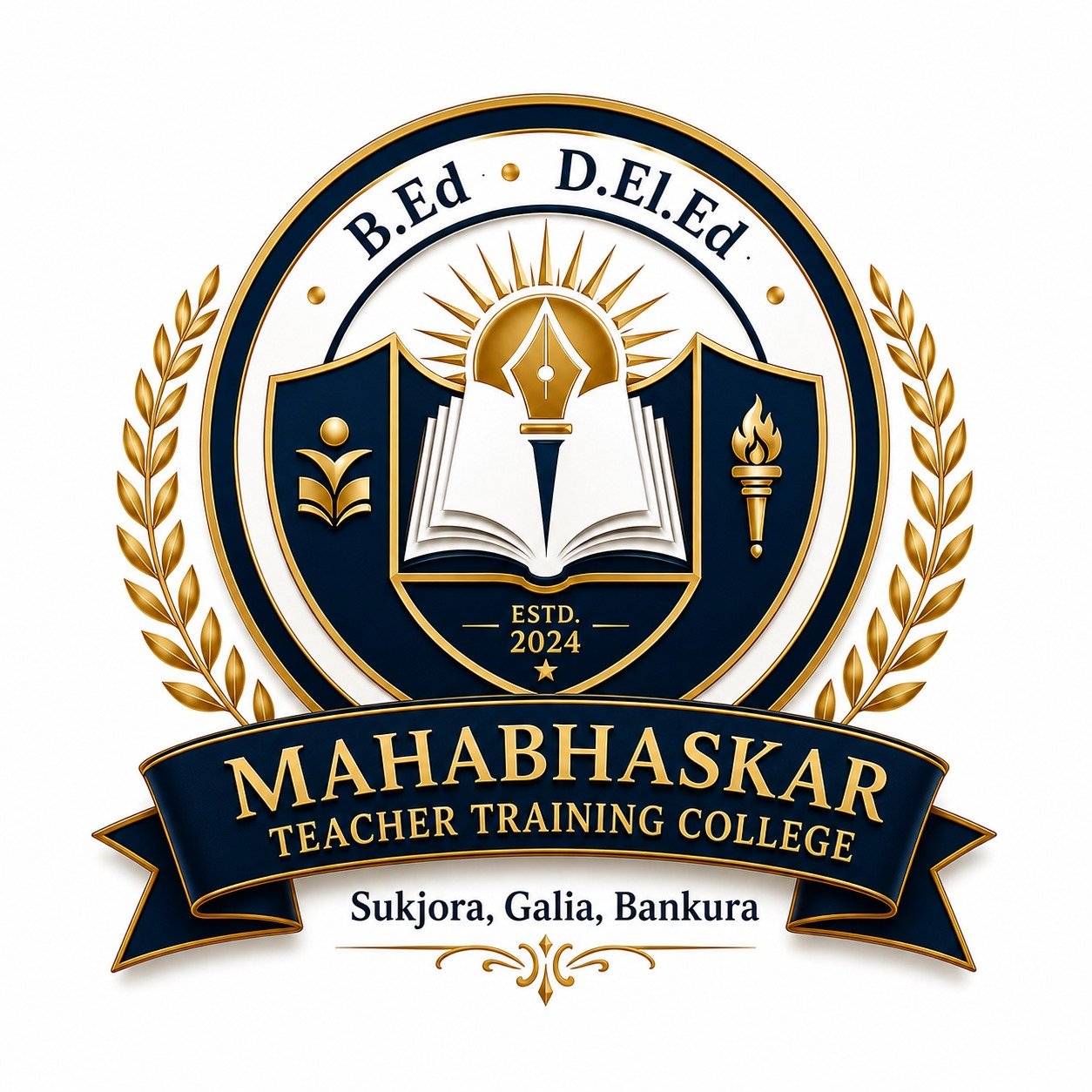 Mahabhaskar Teacher Training College Logo